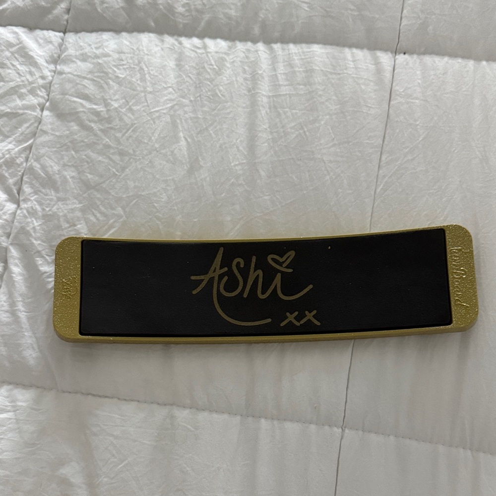 Gold and Black Ashi Dance Turnboard